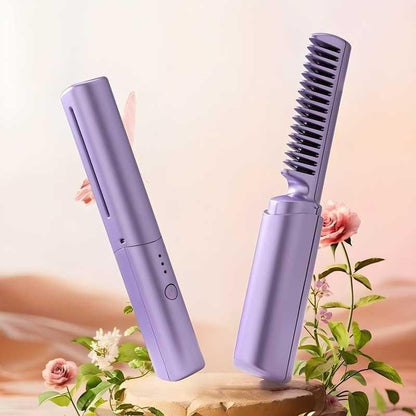 Portable Mini Hair Straightener Cordless